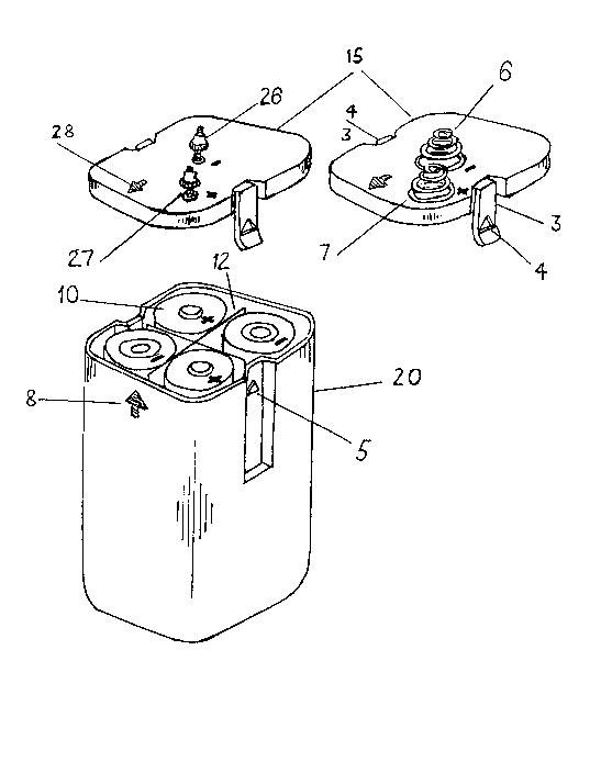 A single figure which represents the drawing illustrating the invention.